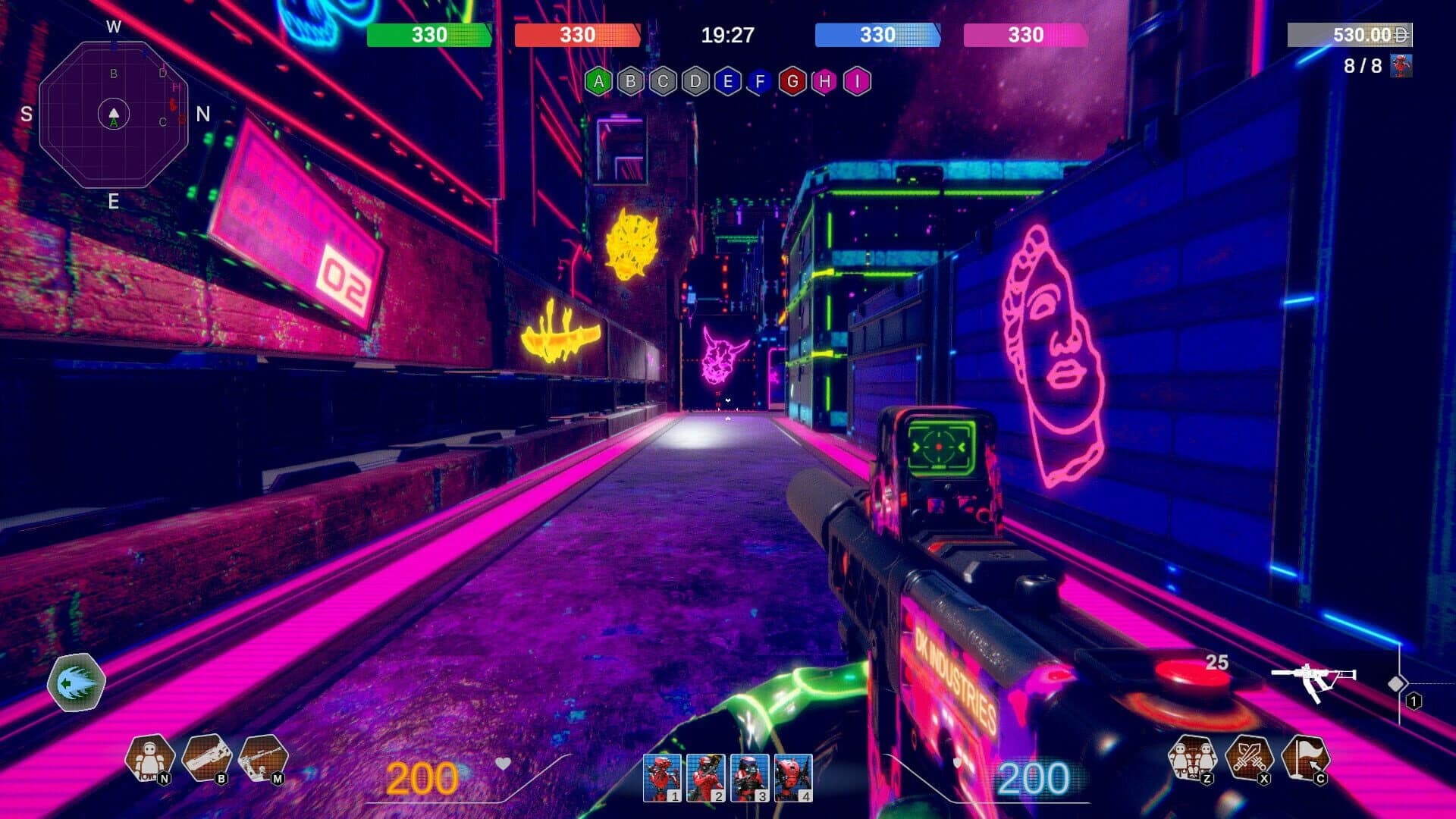 Neon Phonk Robots screenshot 4