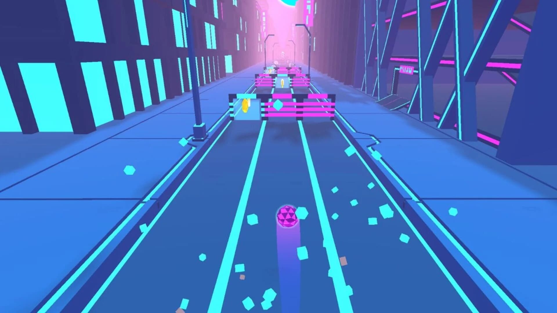 Neon Roller screenshot 3