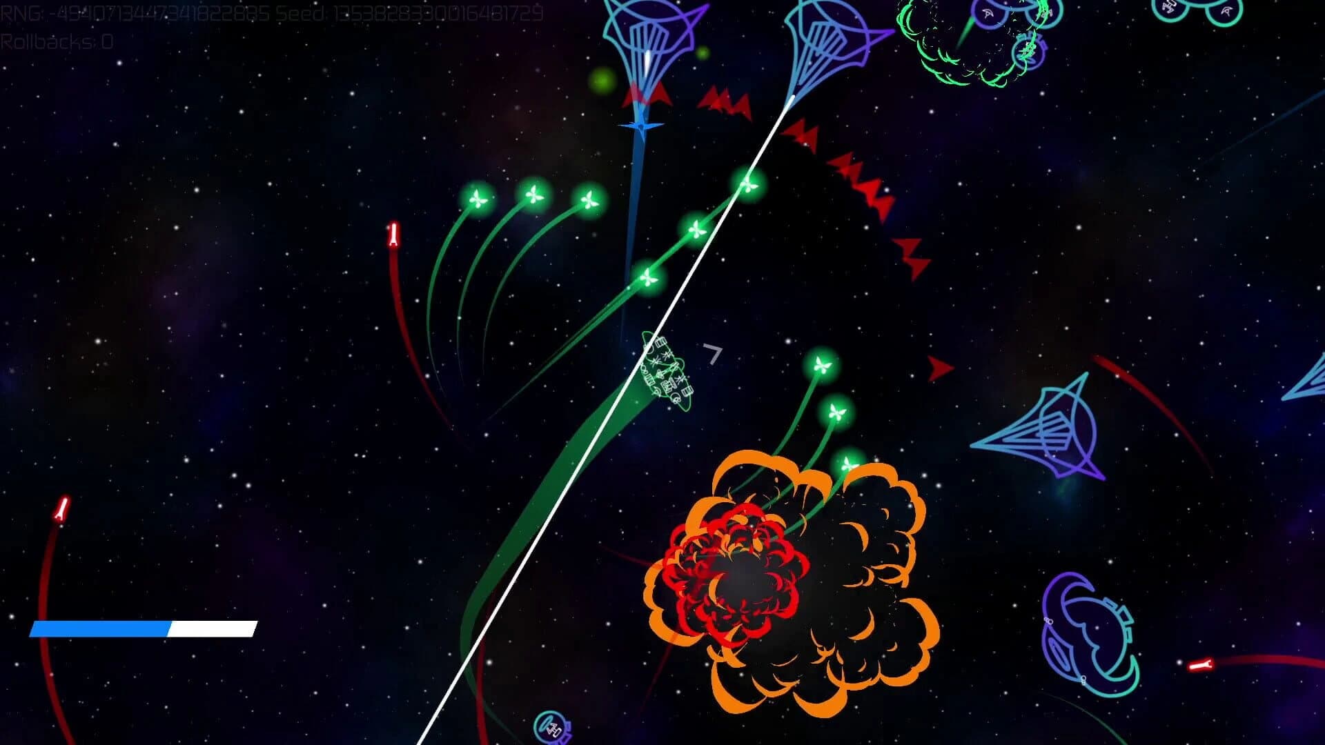 Neon Striker screenshot 1