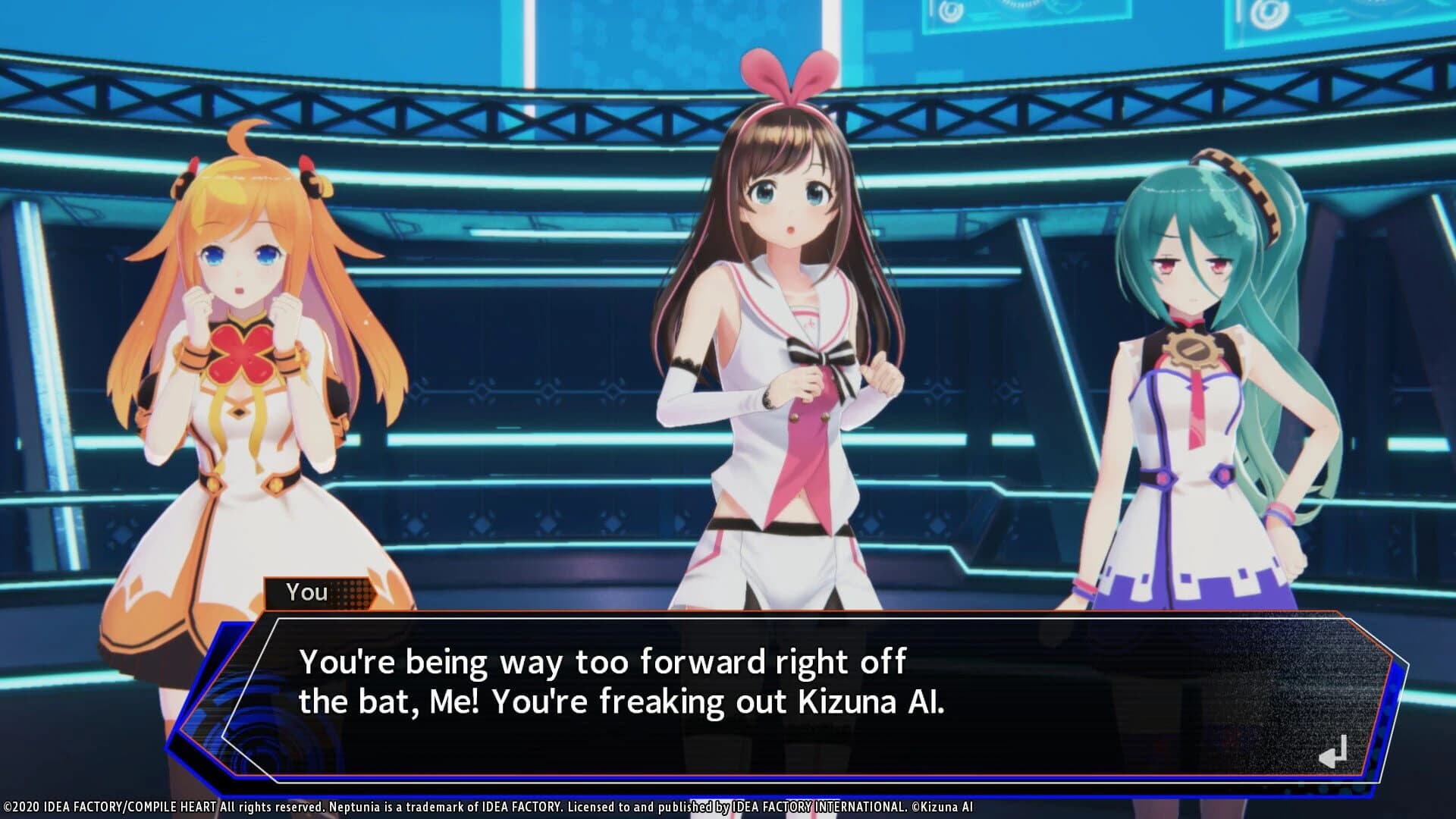 Neptunia: Virtual Stars - Kizuna AI screenshot 4