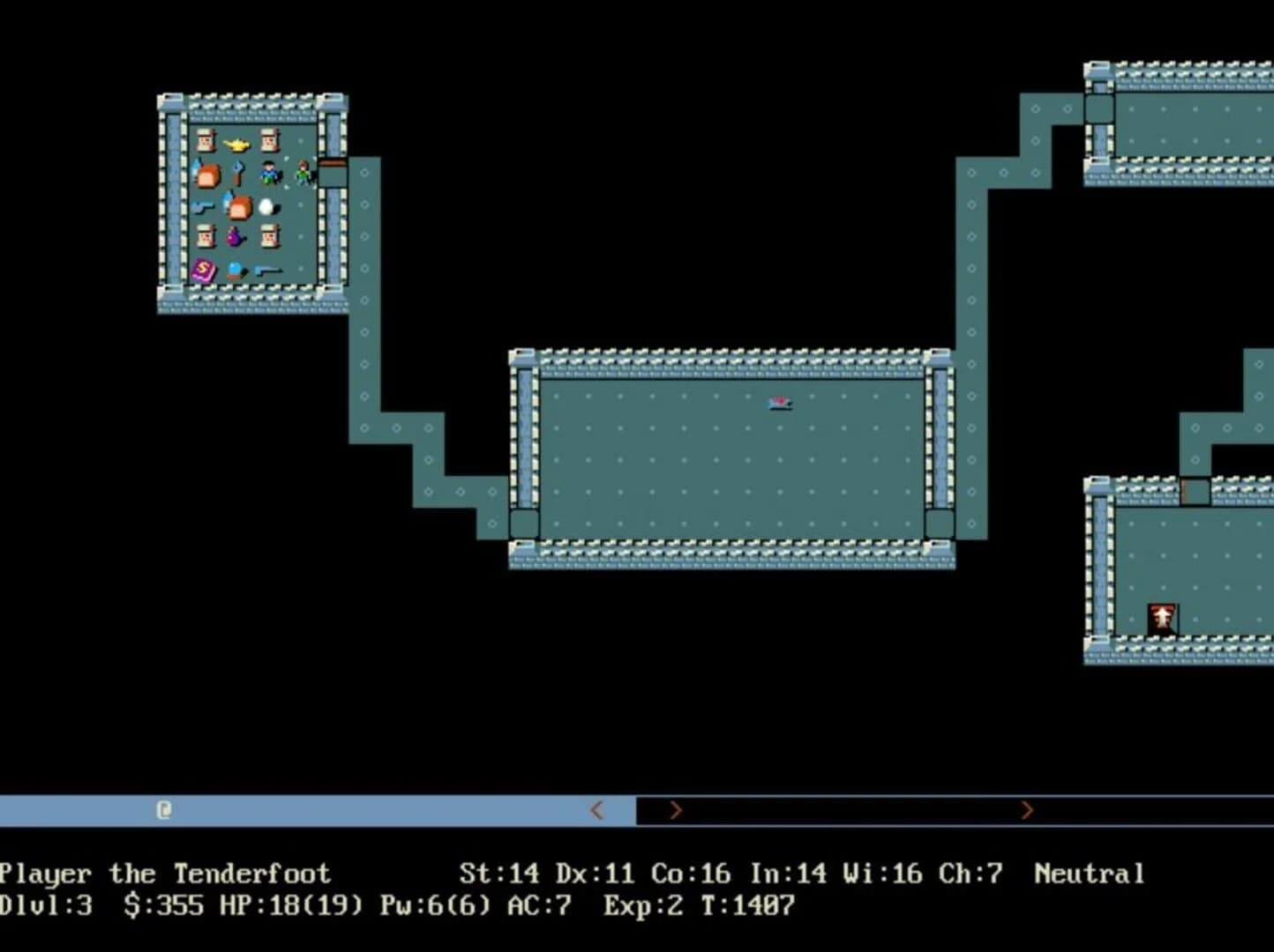 NetHack screenshot 2