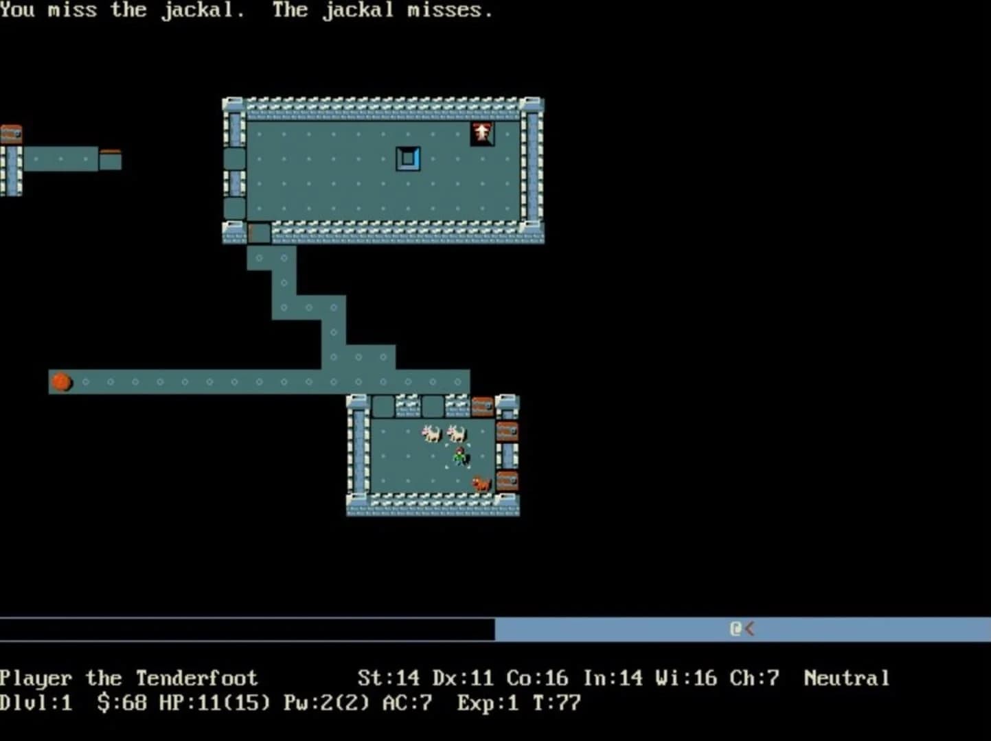 NetHack screenshot 1
