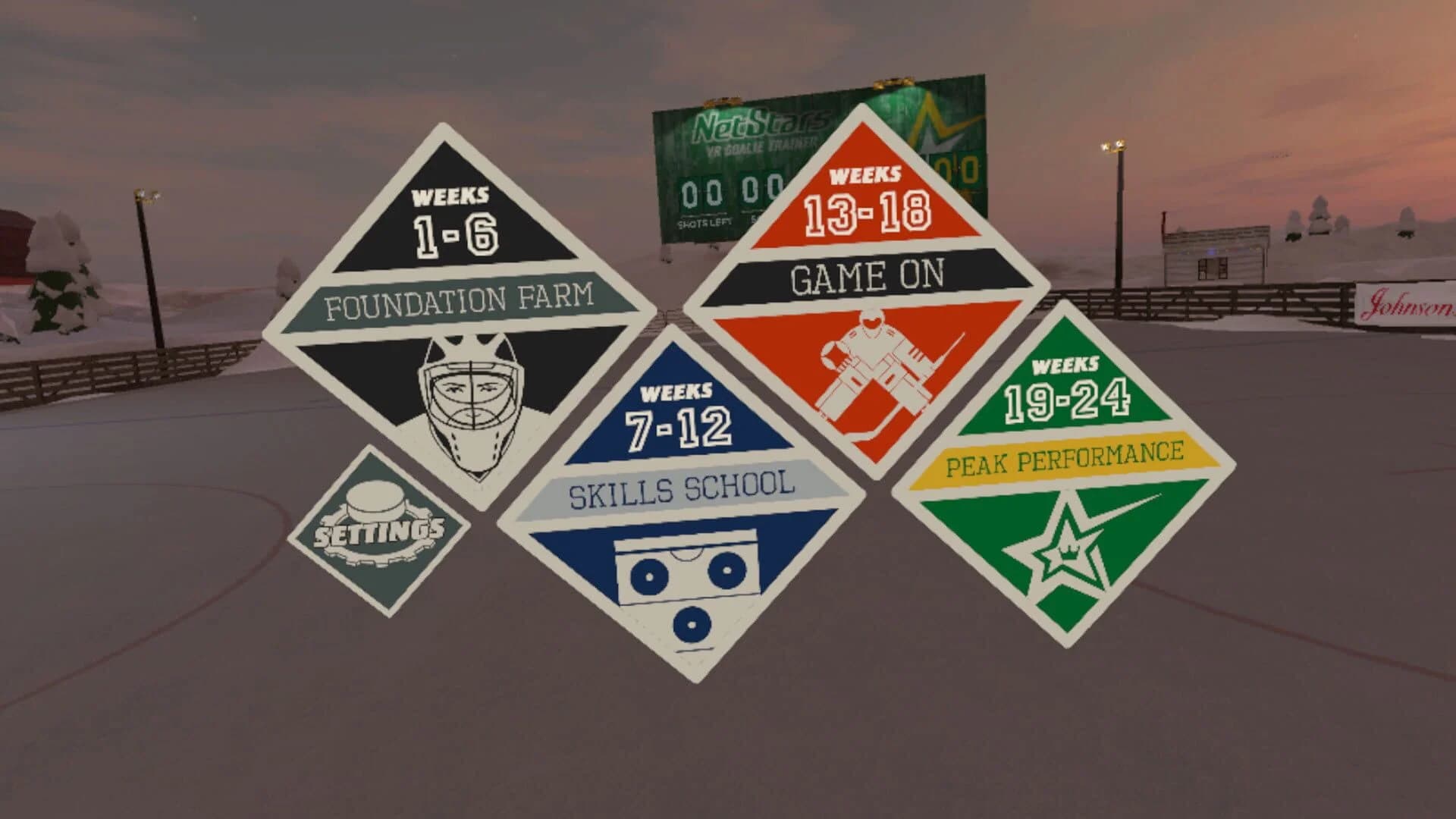 NetStars: VR Goalie Trainer screenshot 4