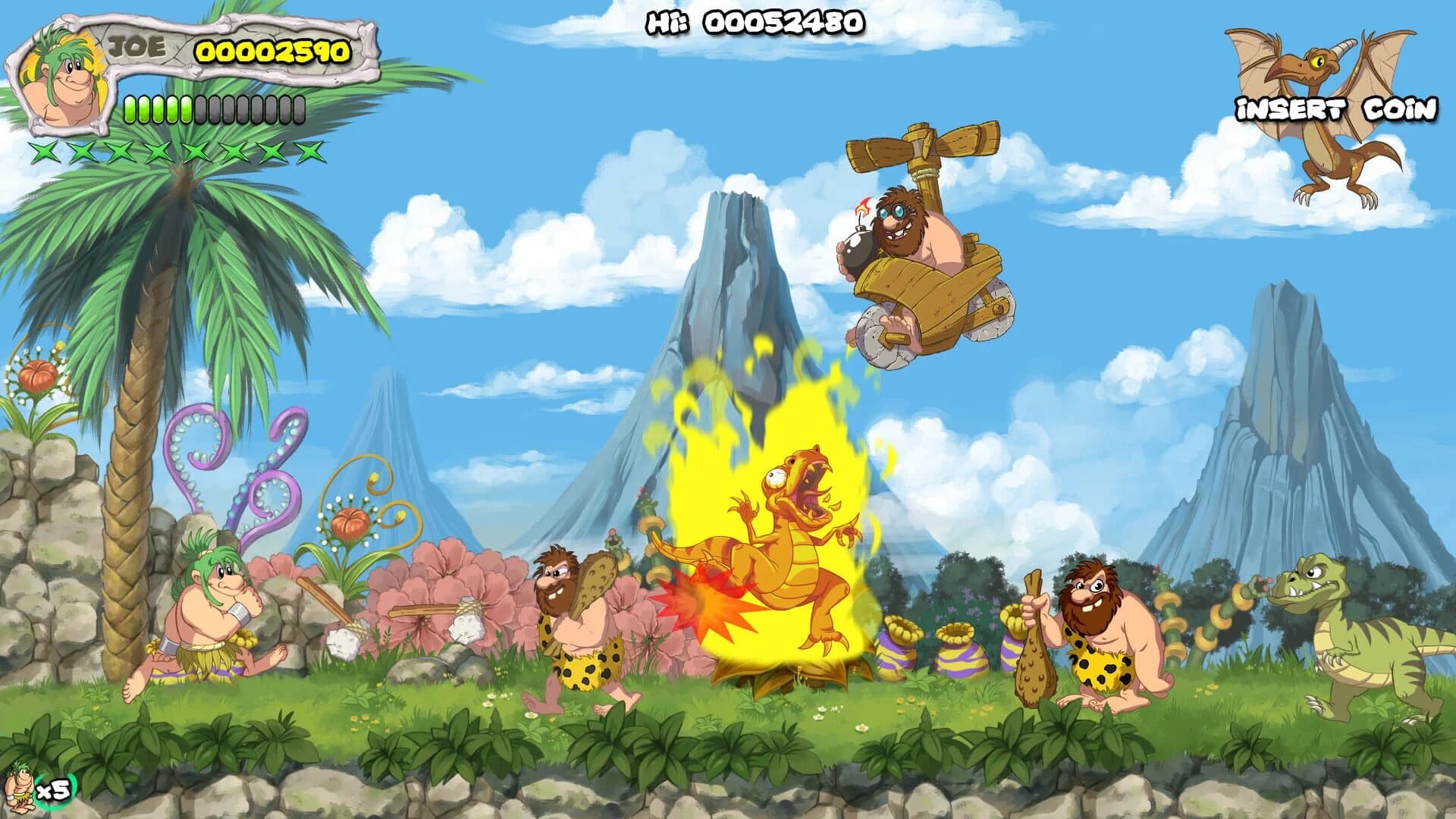 New Joe & Mac: Caveman Ninja screenshot 2