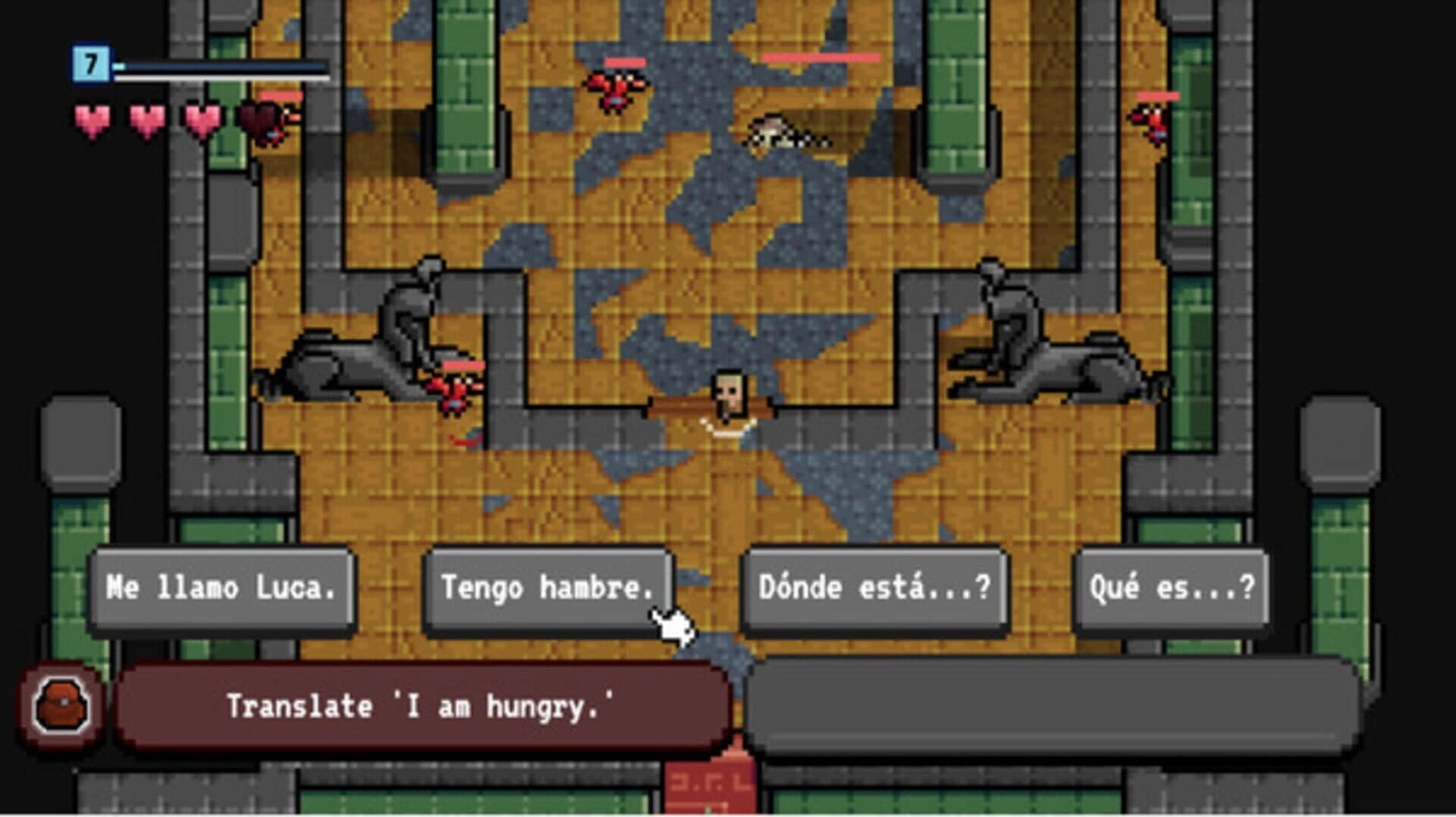 Newcomer: A Language Learning RPG screenshot 4