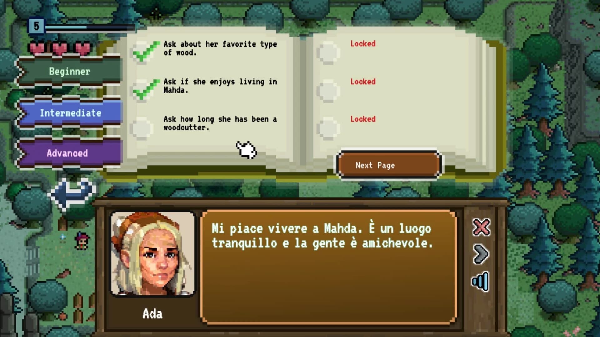 Newcomer: Intermediate Immersion screenshot 4