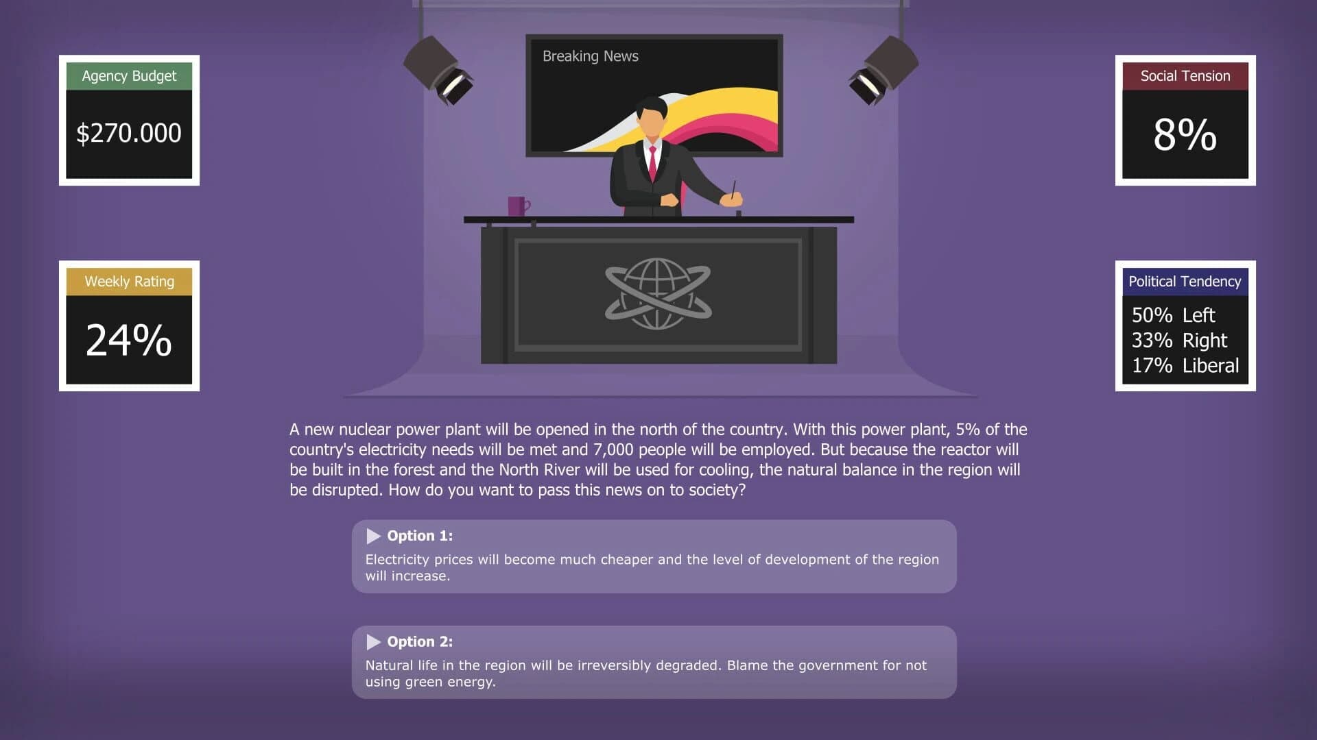 News Agency Simulator screenshot 2