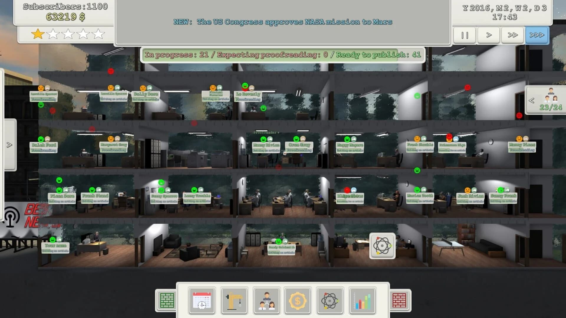 News Tycoon screenshot 1