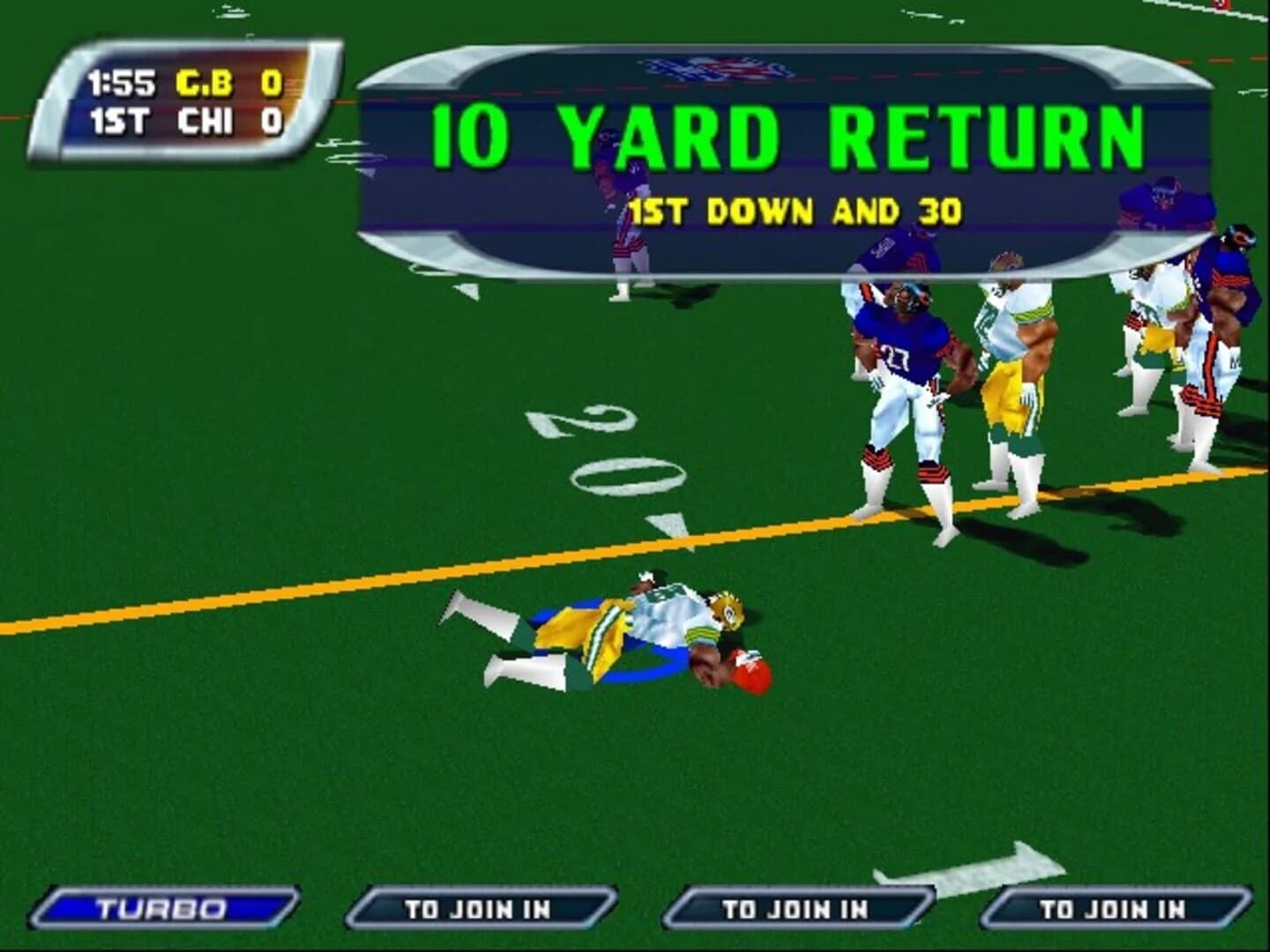 NFL Blitz 2000 screenshot 2