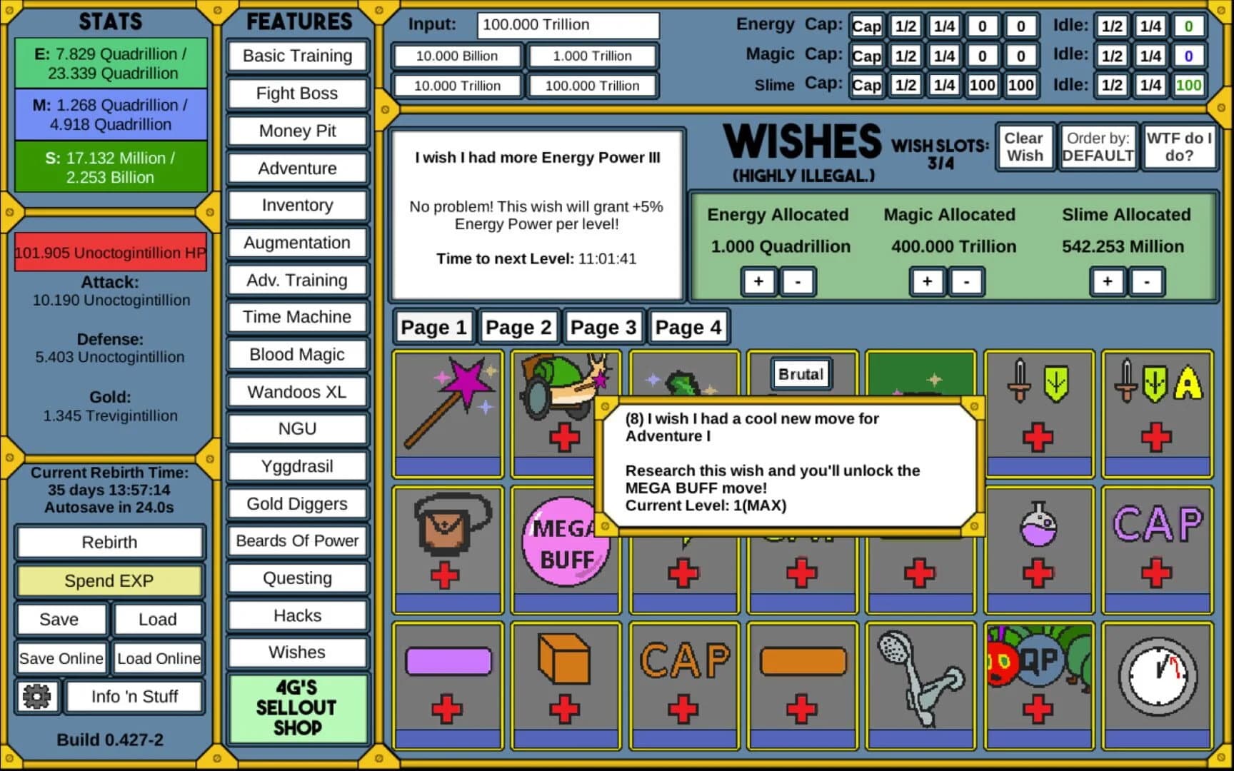 NGU Idle screenshot 2