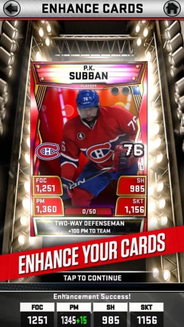 NHL Supercard screenshot 5
