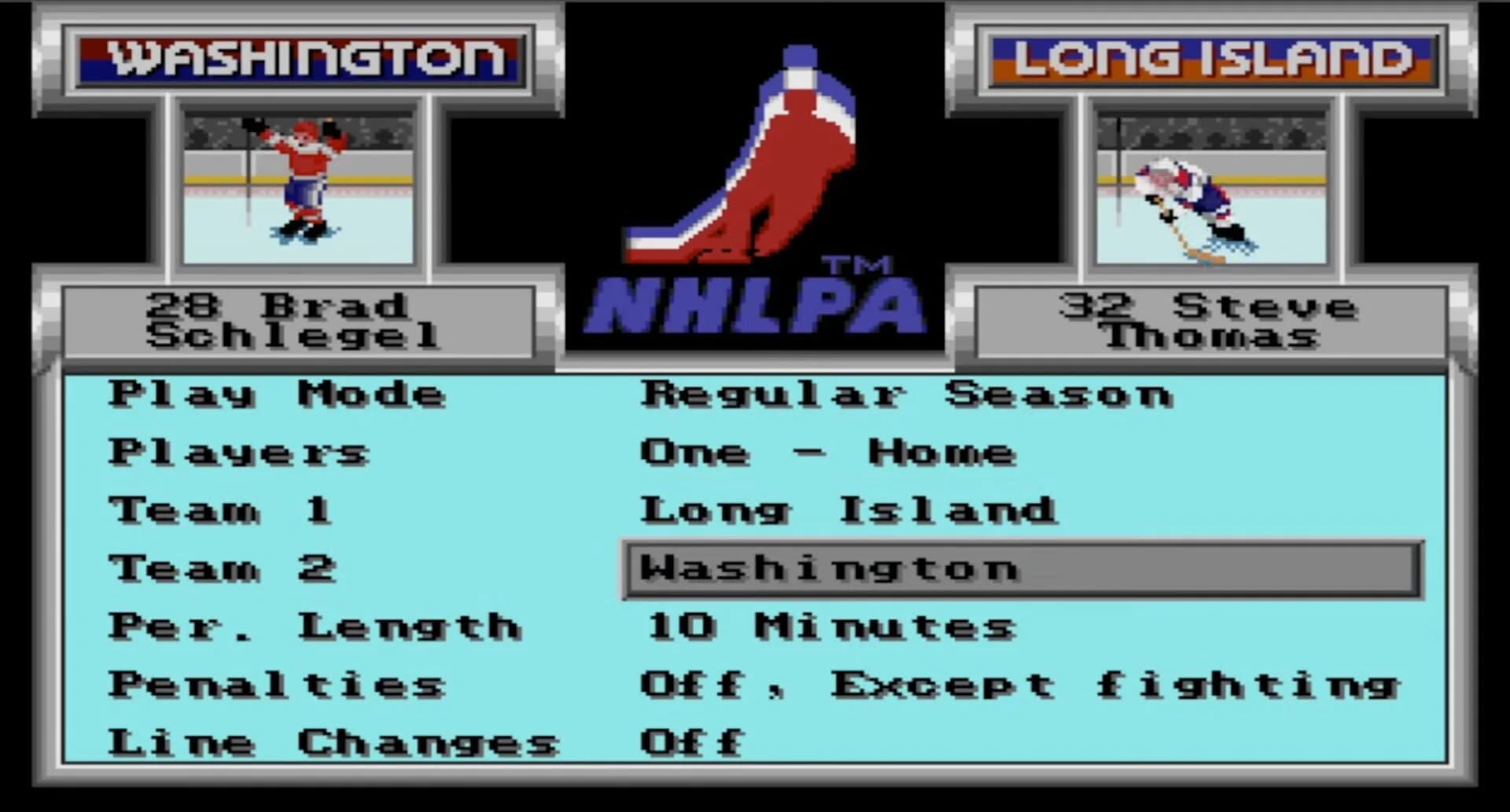 NHLPA Hockey 93 screenshot 3