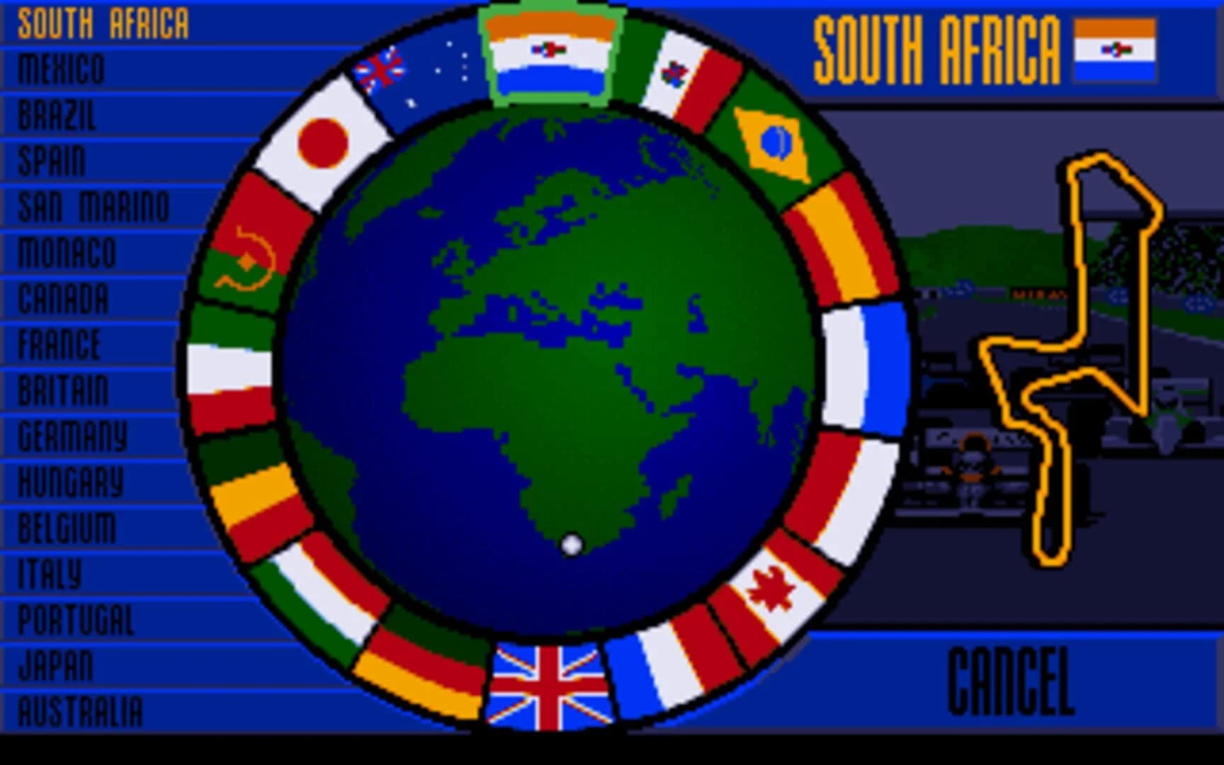 Nigel Mansell's World Championship screenshot 3