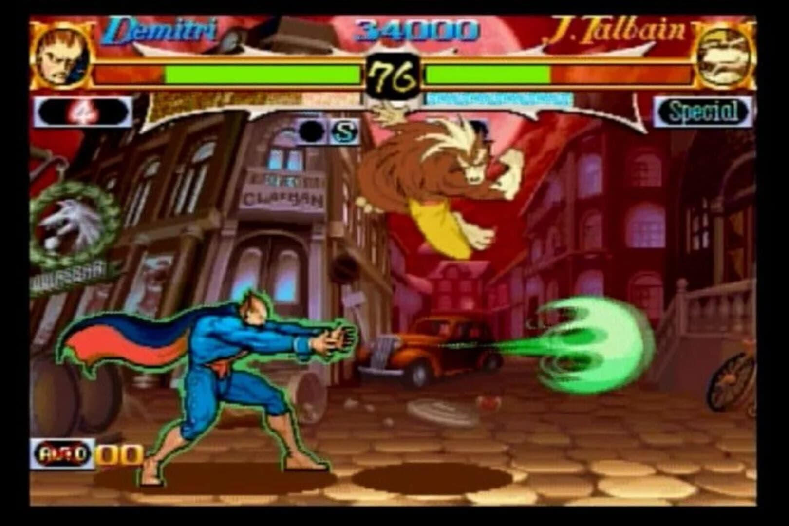 Night Warriors: Darkstalkers' Revenge screenshot 1