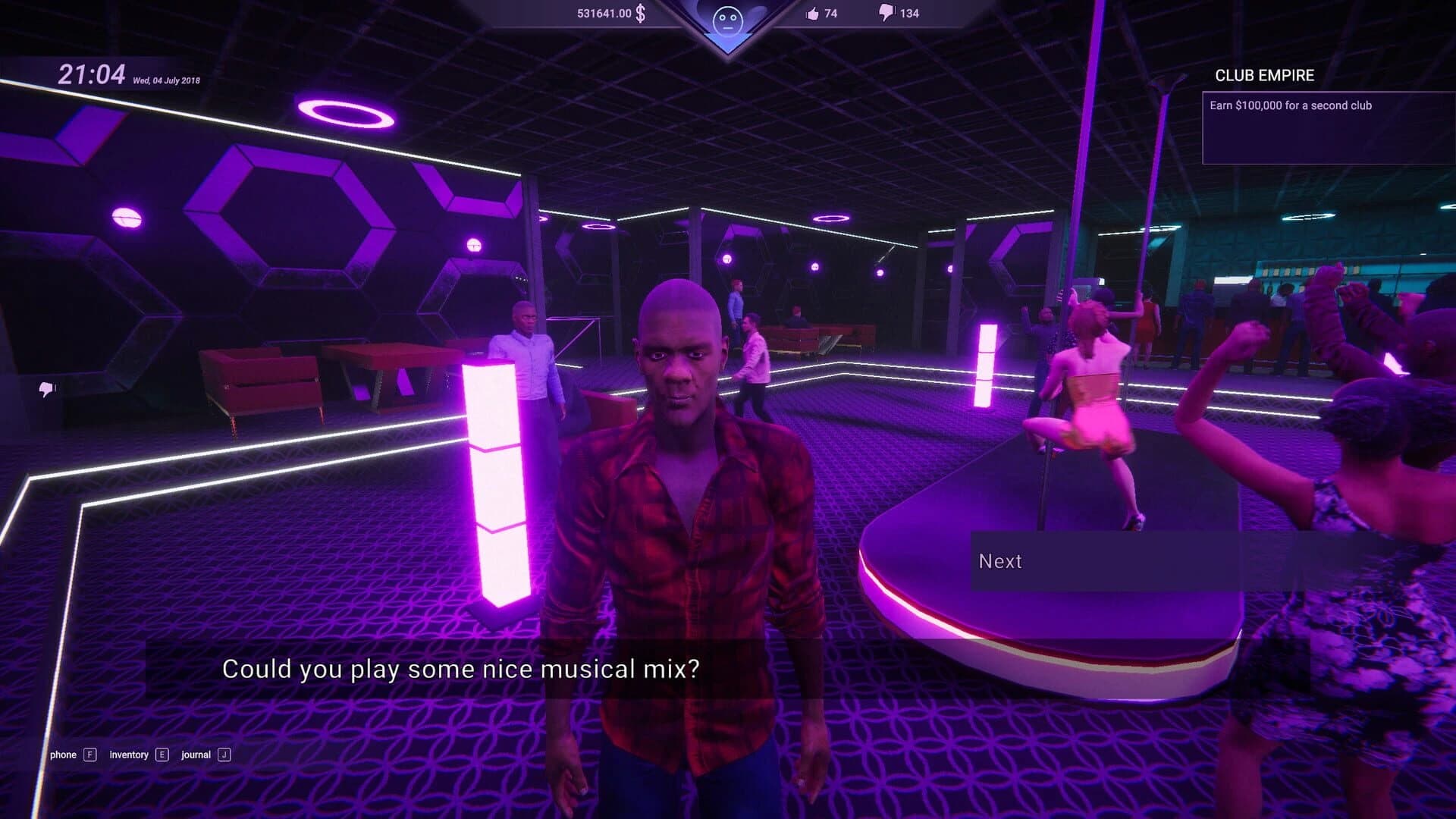 Nightclub Manager: Violet Vibe screenshot 5