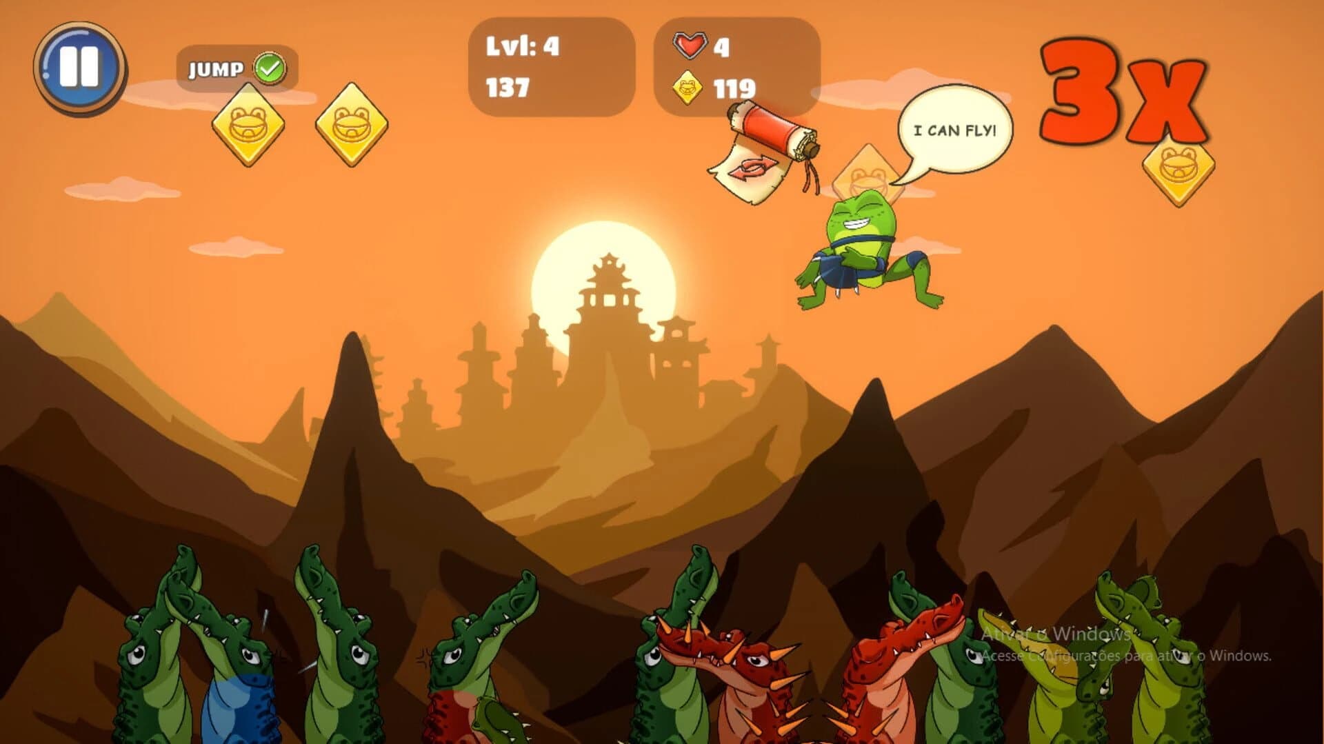 Ninja Frogs screenshot 5