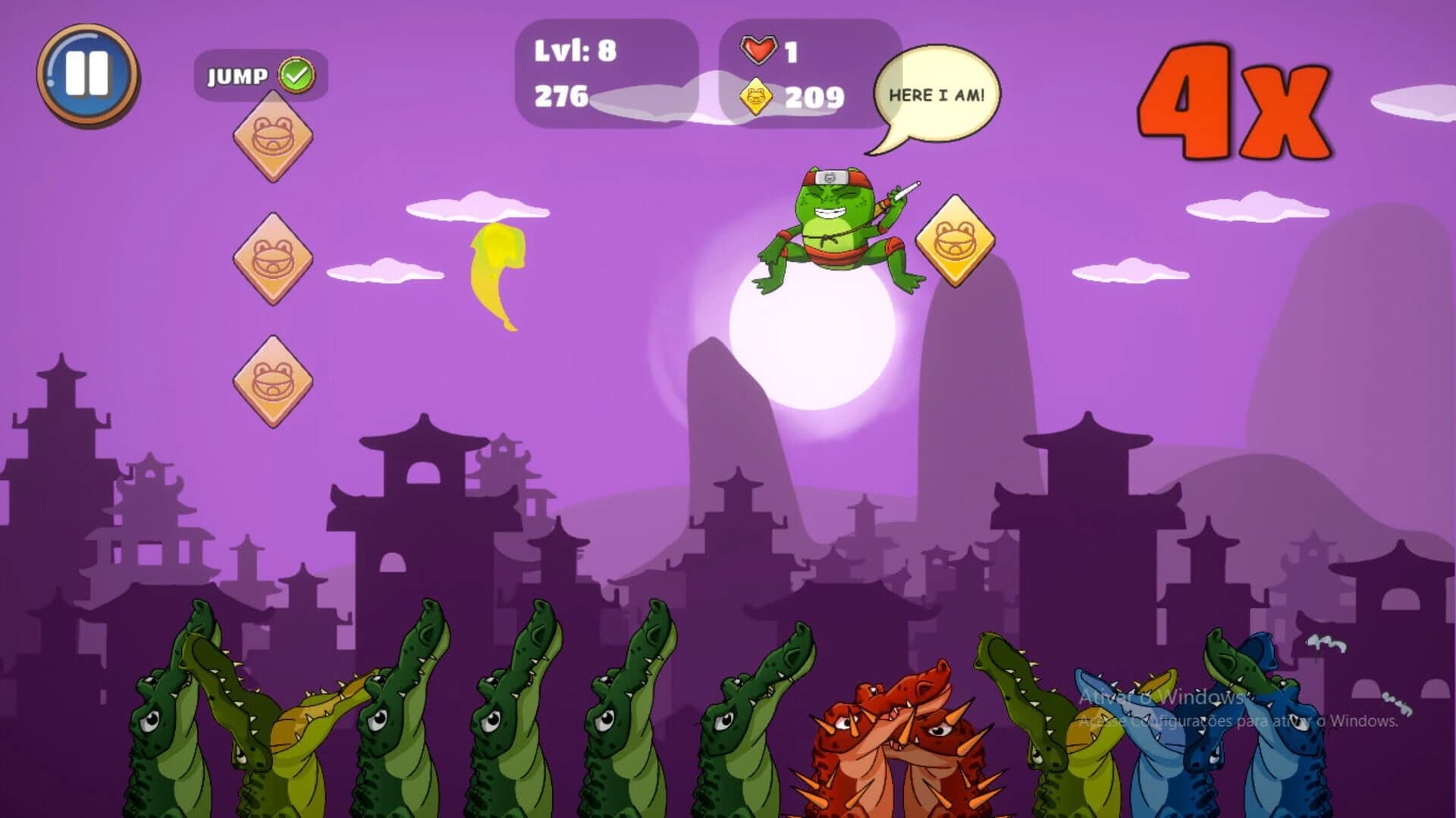 Ninja Frogs screenshot 4