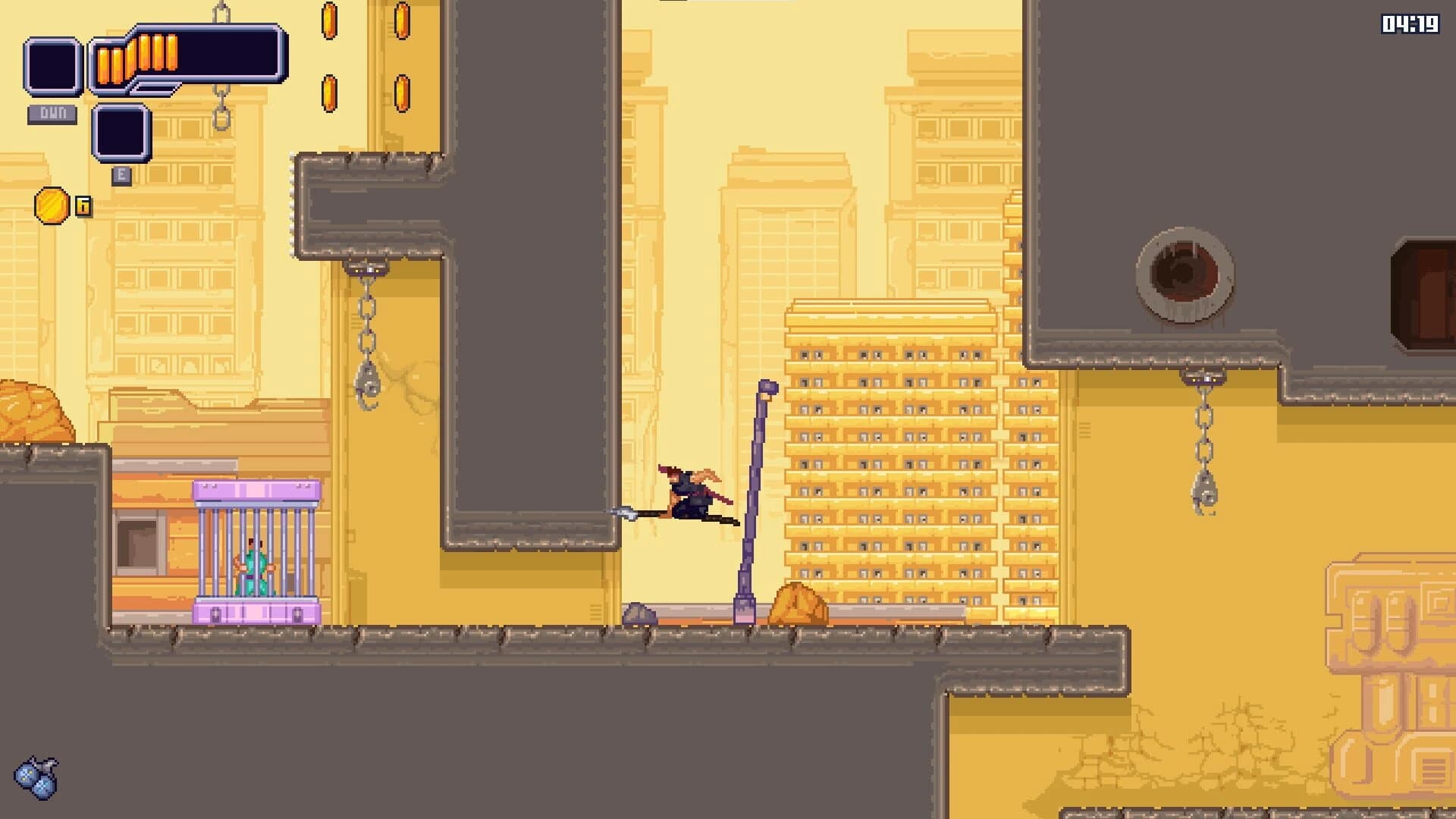 Ninjas Against the Machines screenshot 2