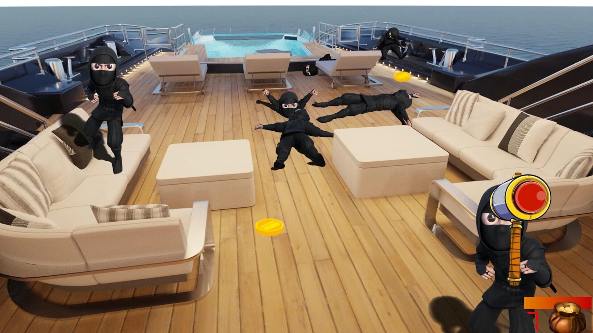 Ninjas Busters: Whack A Ninja screenshot 4