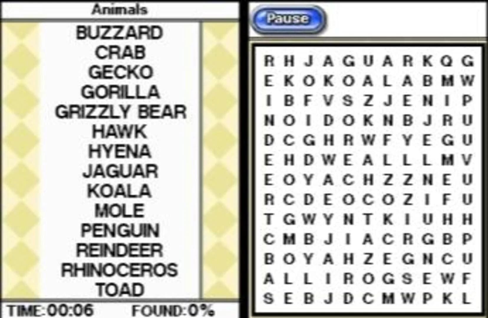 Nintendo Presents: Crossword Collection screenshot 4