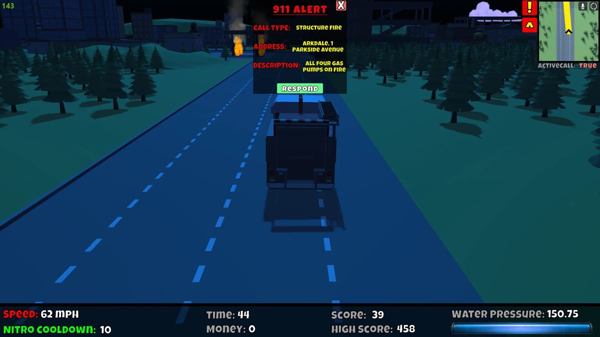 Nitrous Firetruck screenshot 4