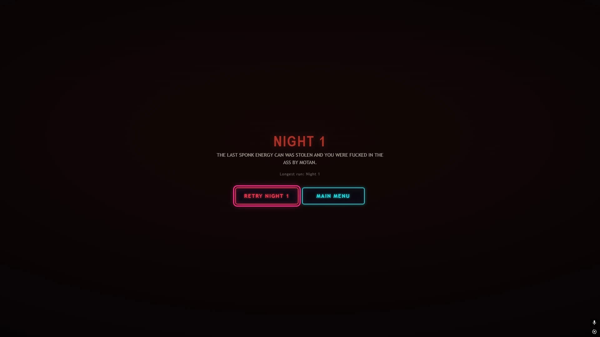 No Final Night: Protect the Sponk Can screenshot 3