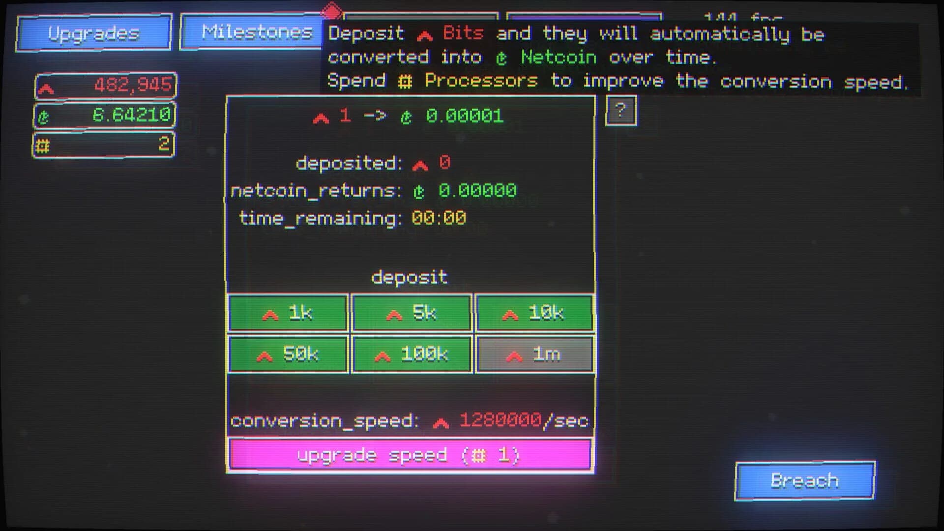 Nodebuster screenshot 2