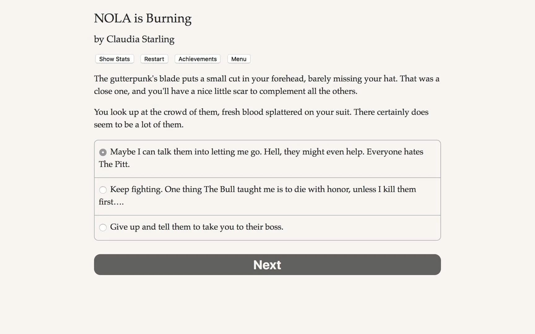 NOLA is Burning screenshot 1