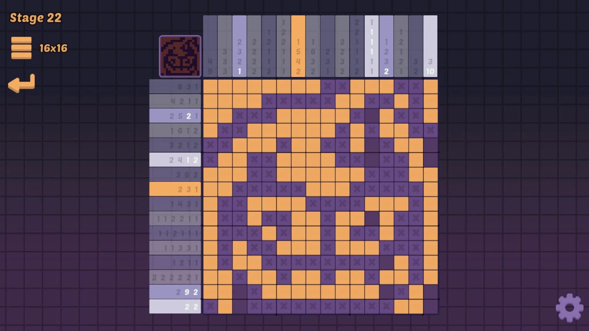Nonogram Halloween screenshot 1
