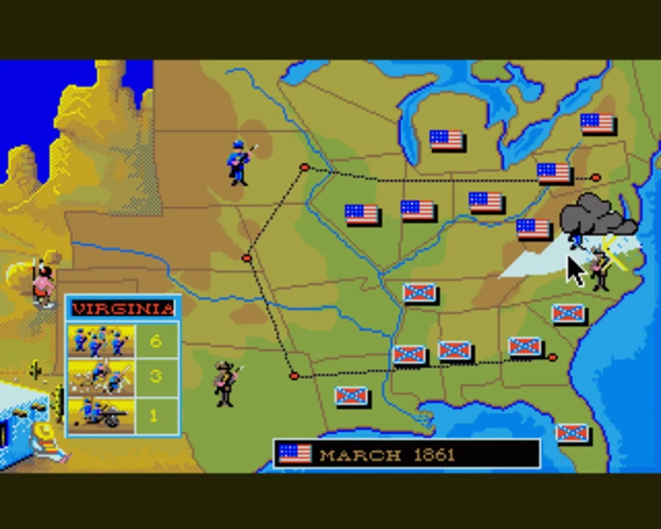 North & South screenshot 1