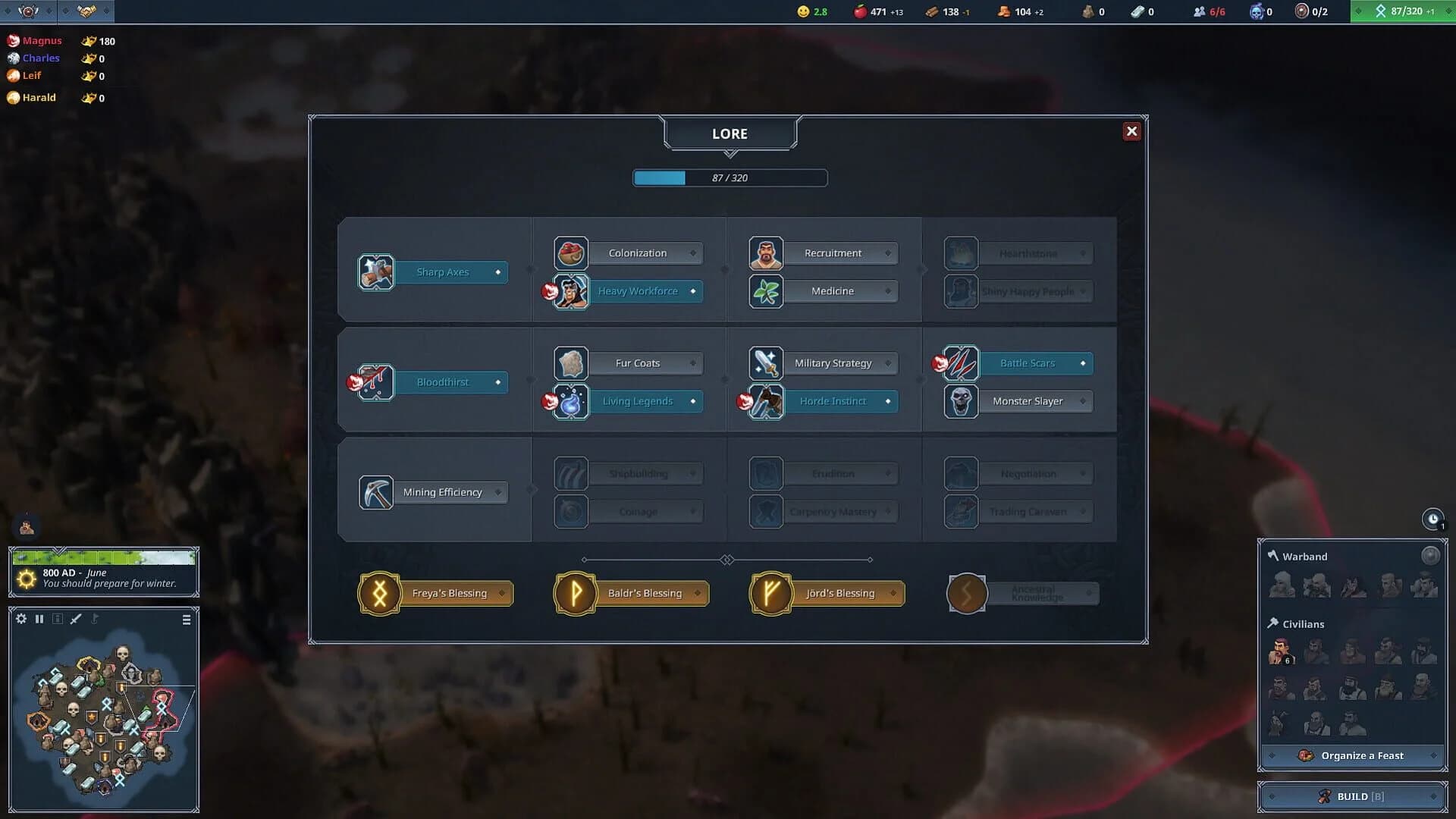Northgard: Garm, Clan of the Hounds screenshot 3