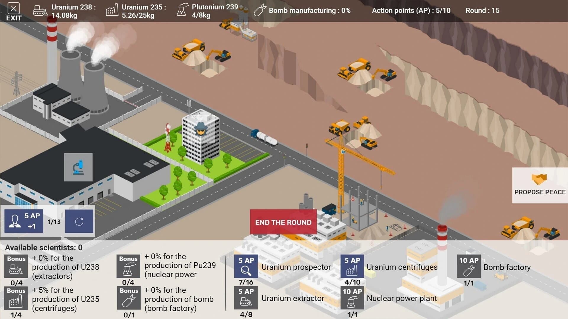 Nuclear Arms Race screenshot 2