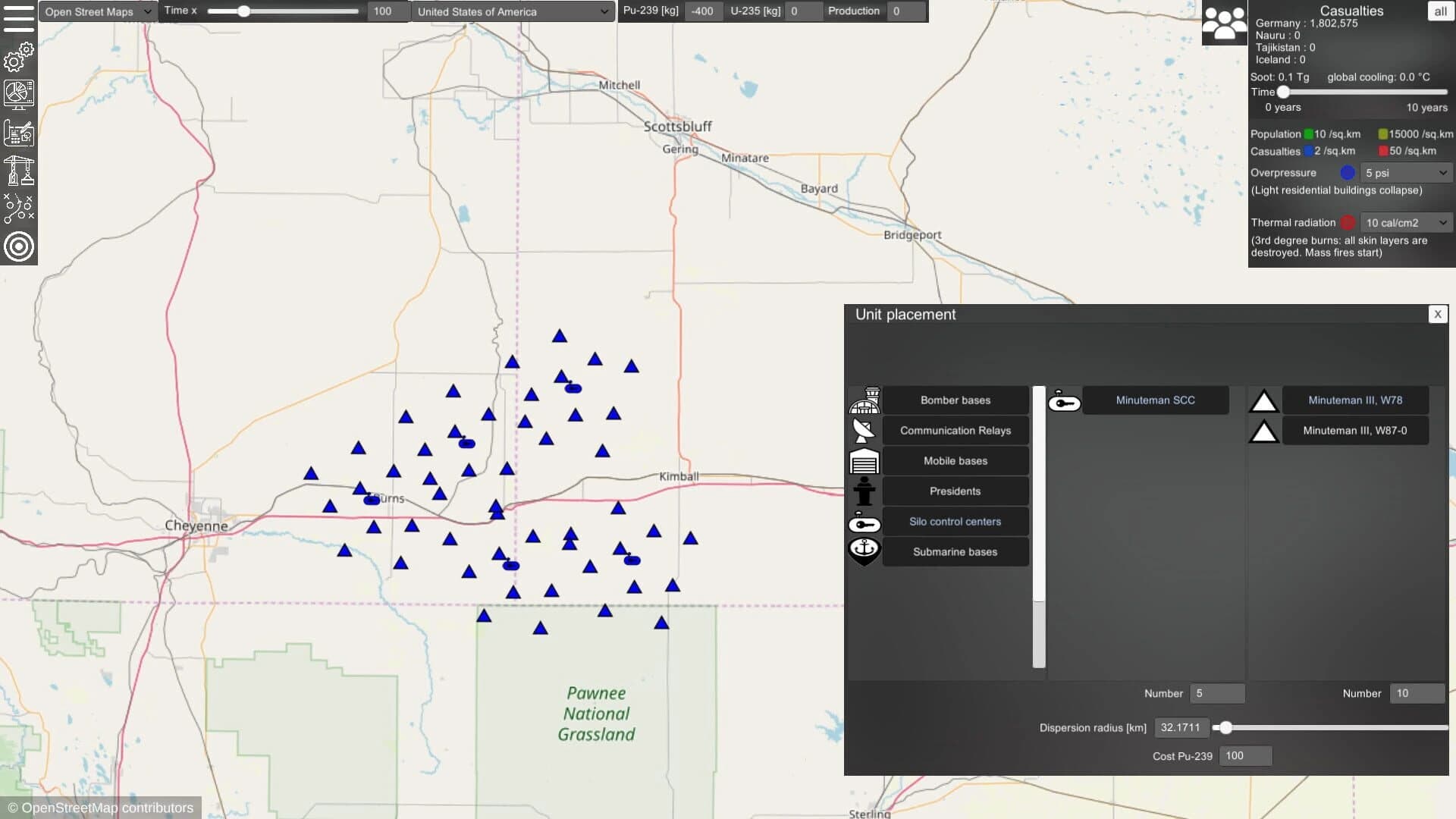 Nuclear War Simulator screenshot 5