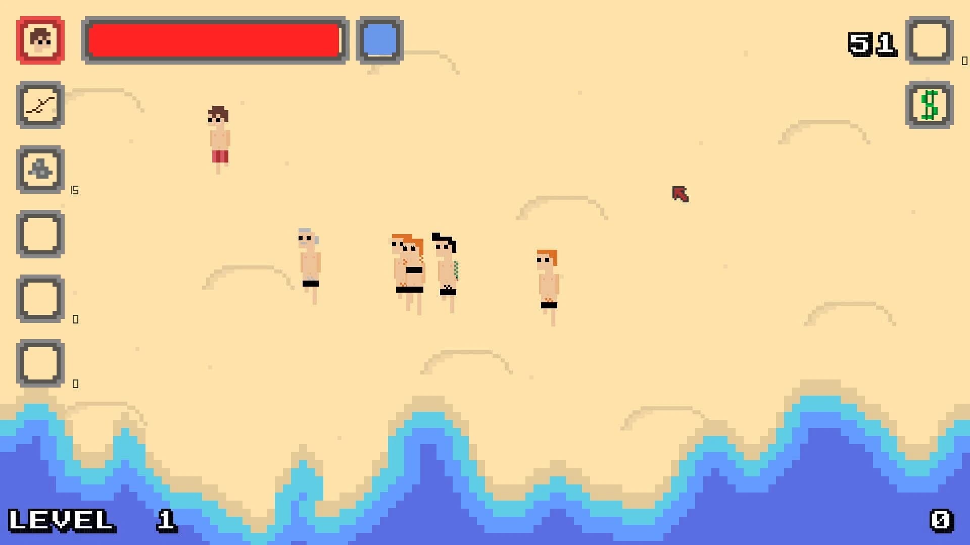 Nudist Beach Survival Simulator screenshot 2