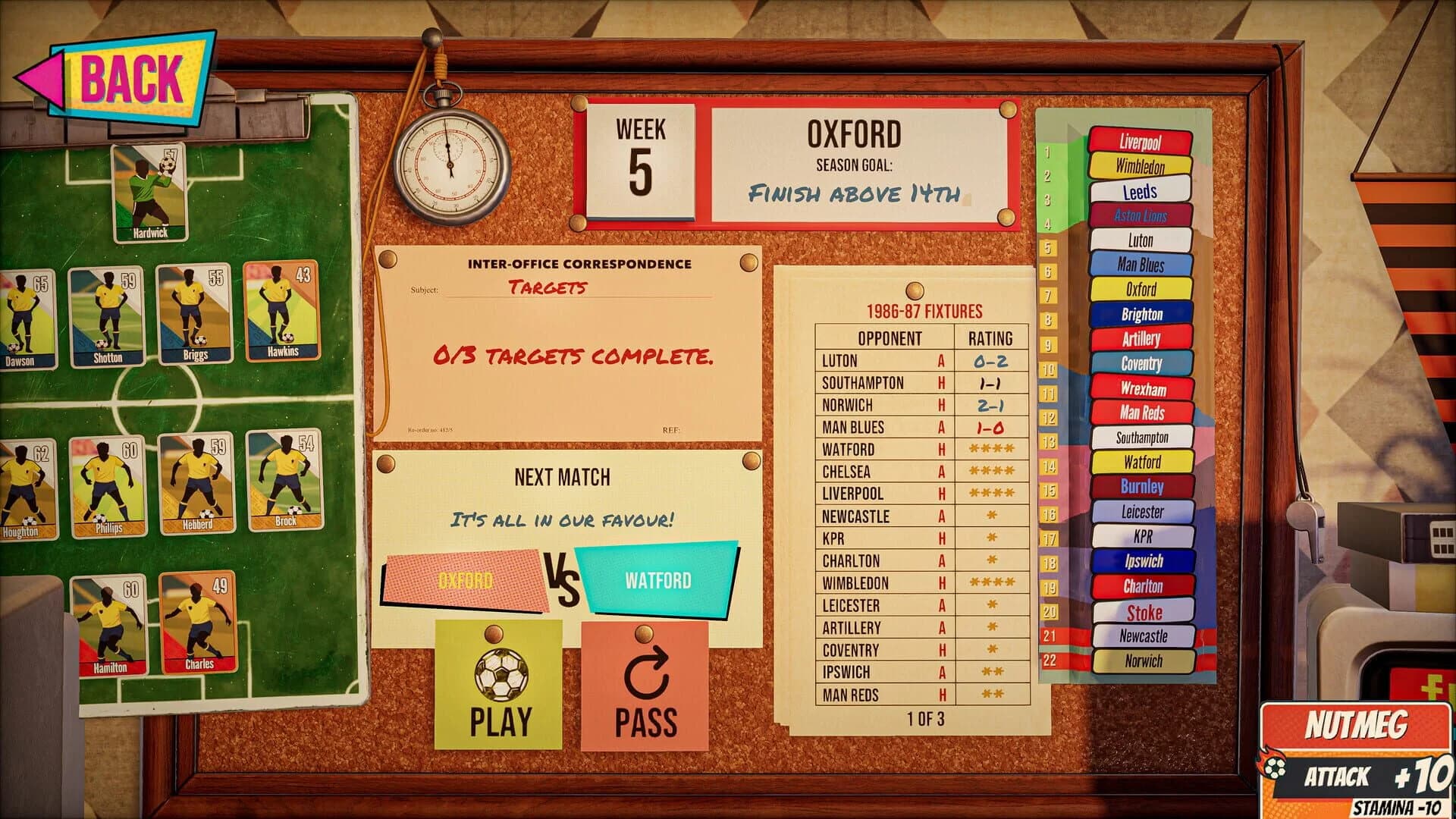 Nutmeg! screenshot 1