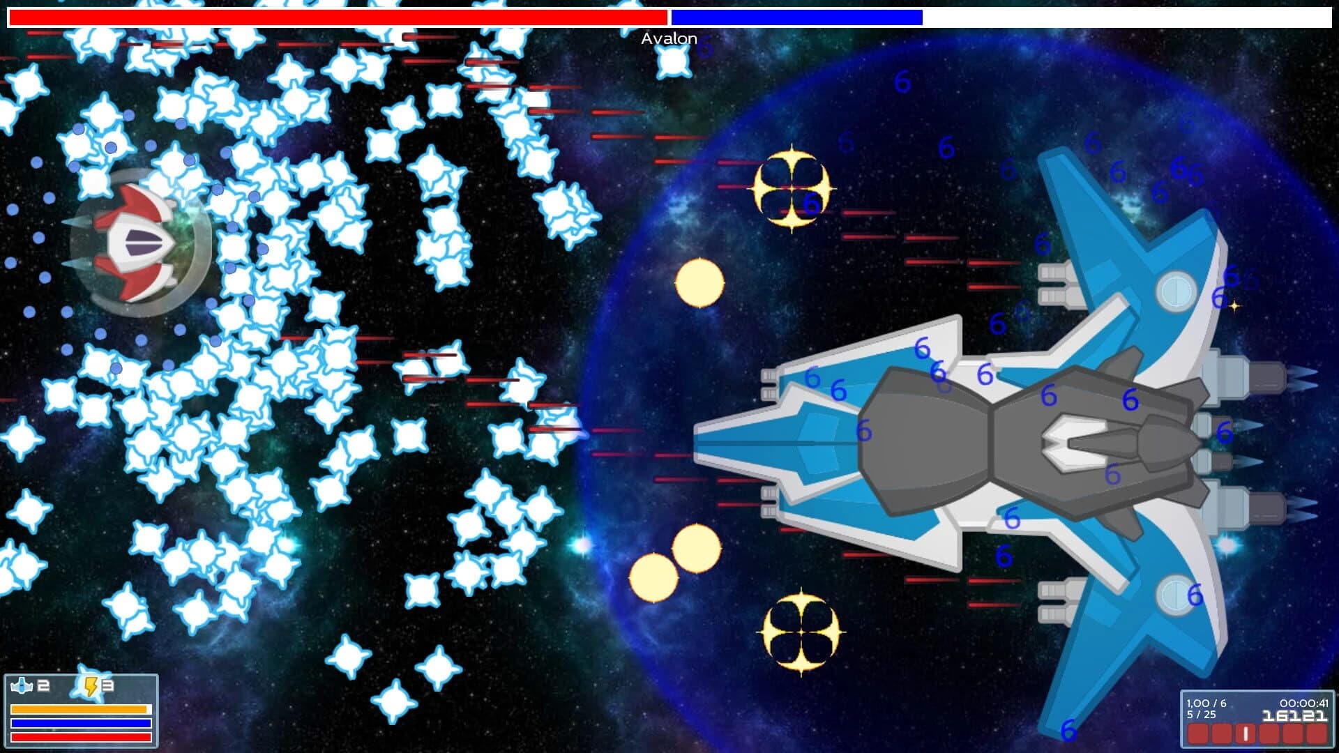 Nuts Space Shooter screenshot 3