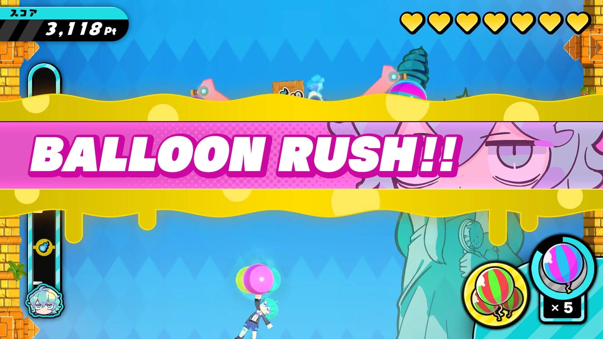 Octo's Balloon Challenge screenshot 2