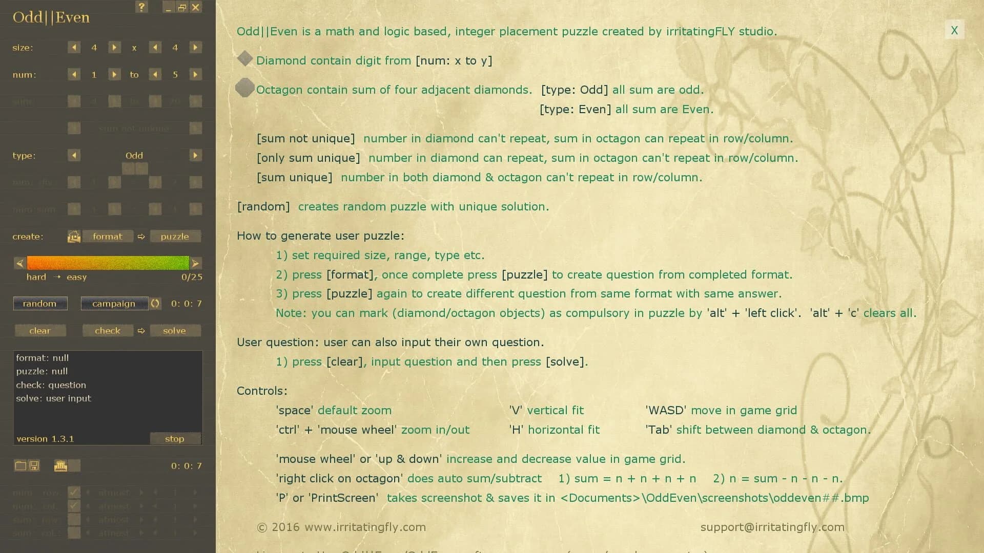 Odd||Even screenshot 2