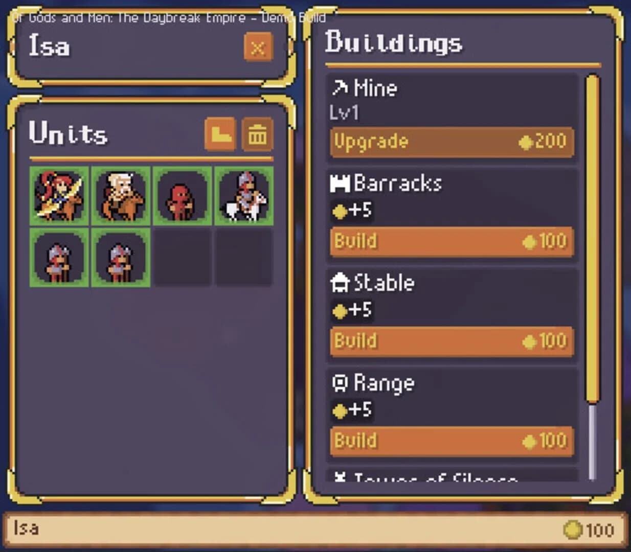 Of Gods and Men: The Daybreak Empire screenshot 2