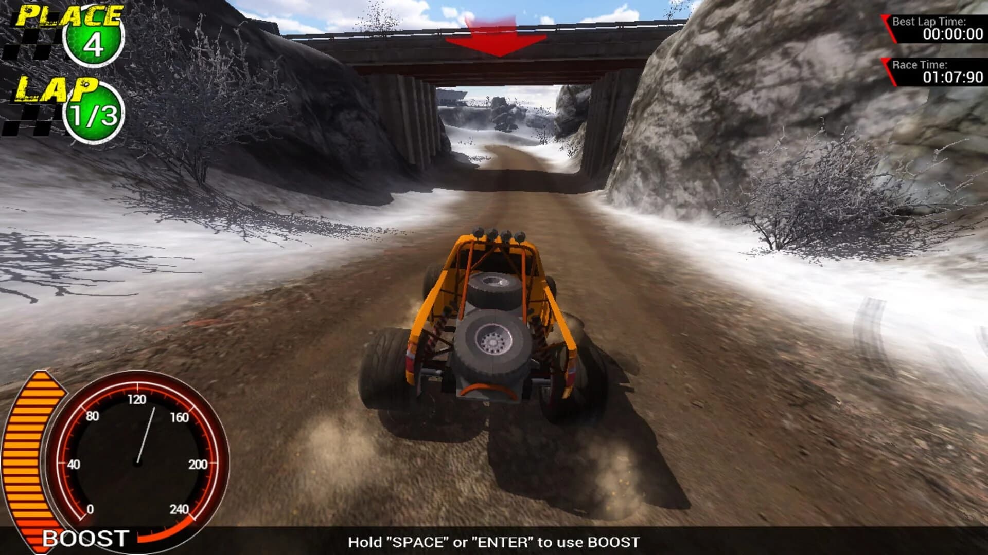 Off-Road Super Racing screenshot 1