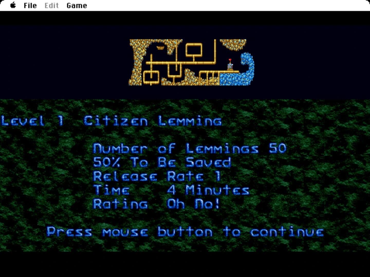 Oh no! More Lemmings screenshot 1