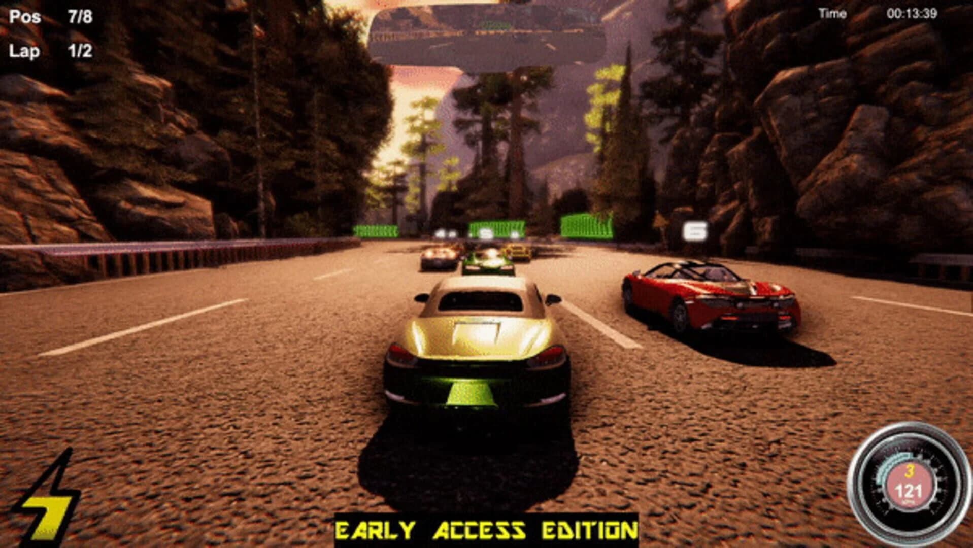 Old Skool Racer screenshot 1