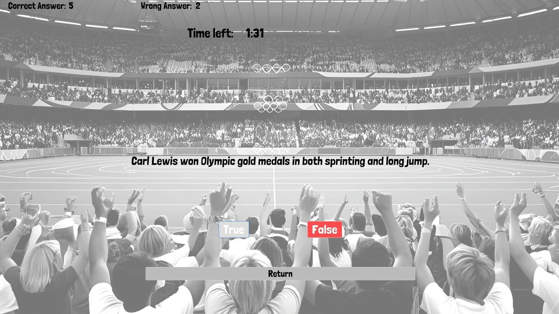 Olympic Games Quiz screenshot 2