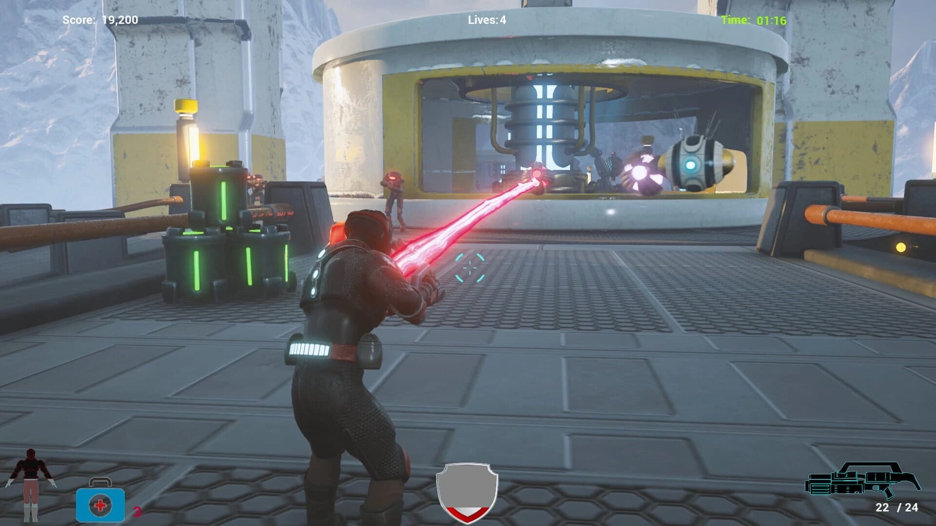 Omega Commando screenshot 4