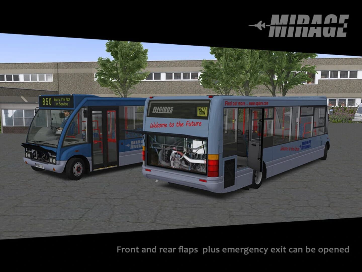Omsi 2: Digibus Mirage screenshot 2