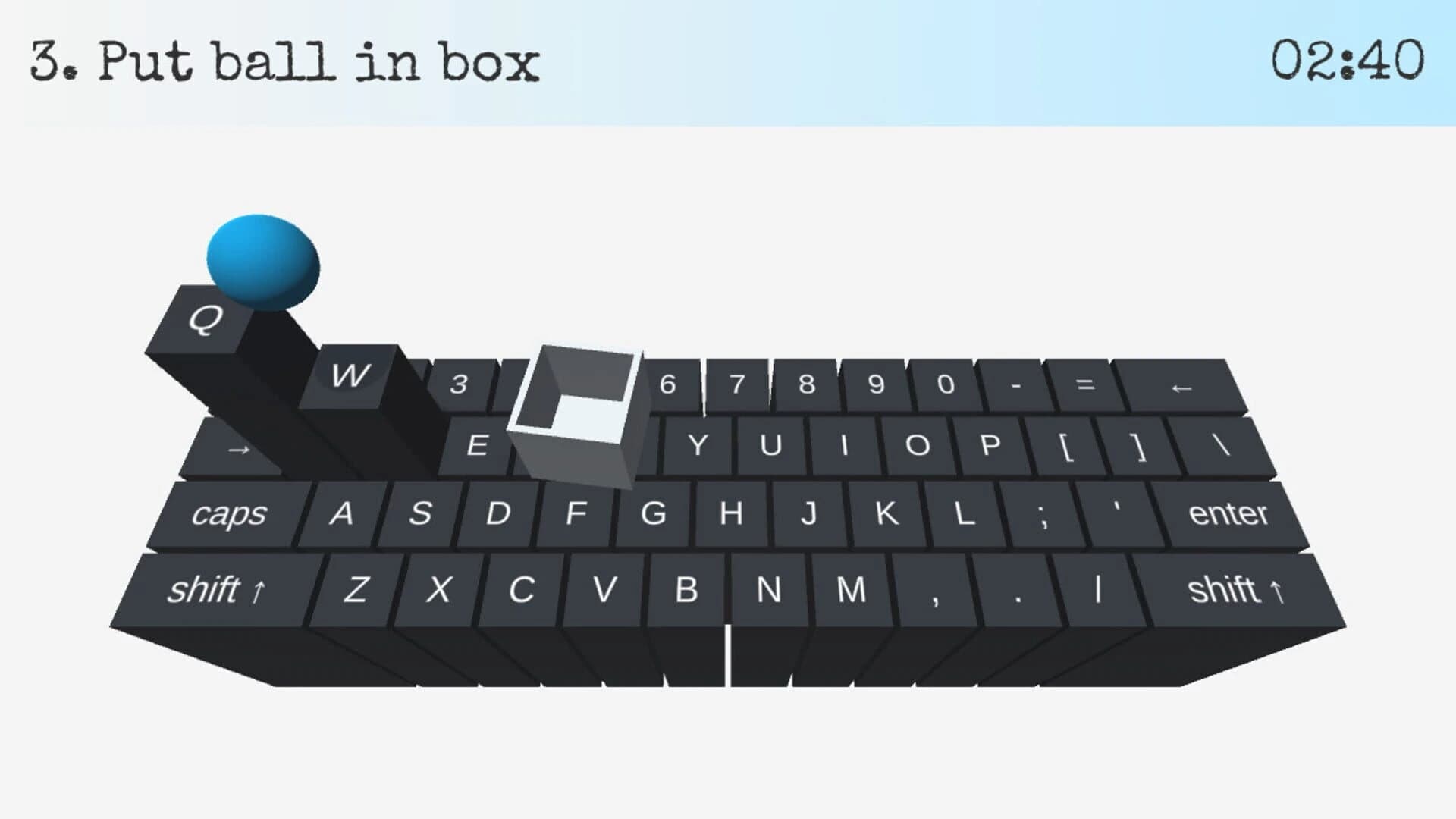 On Key Up: A Game for Keyboards screenshot 4