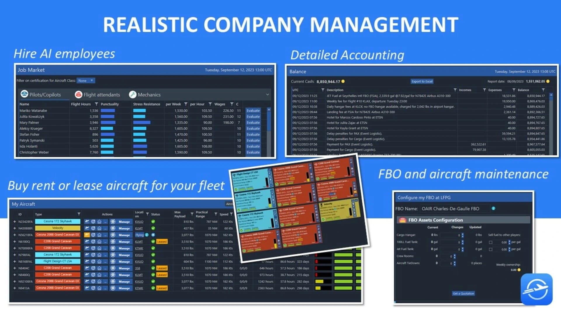 OnAir Airline Manager screenshot 2