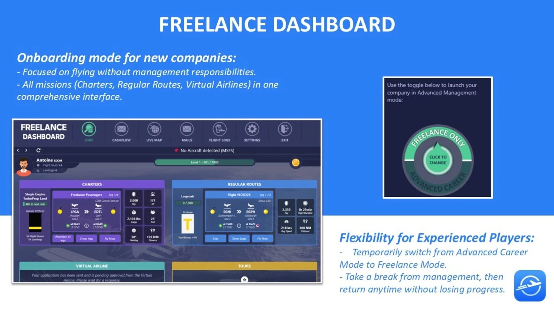 OnAir Airline Manager screenshot 1