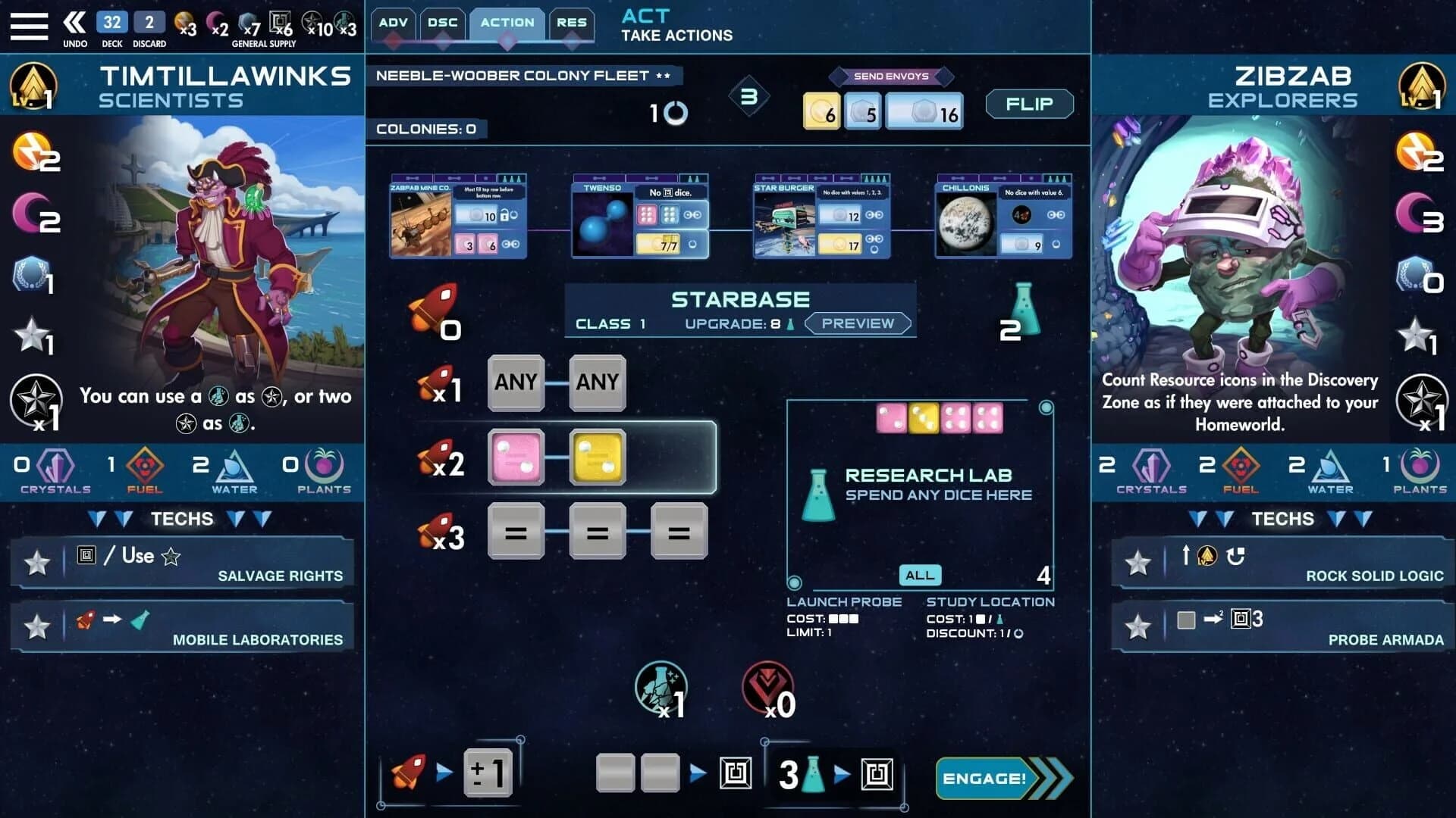 One Deck Galaxy screenshot 2