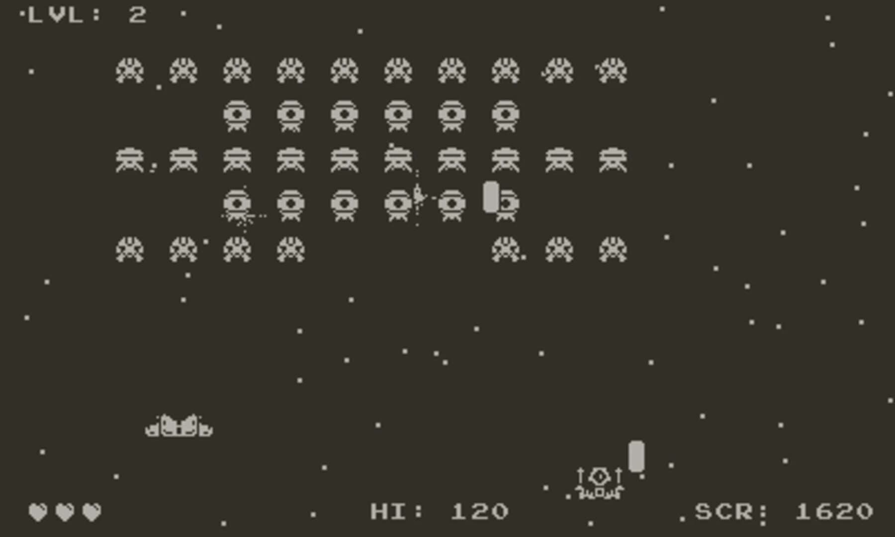 OneBit Invaders screenshot 1